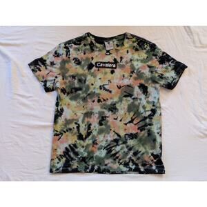 Vintage 90s 1995 Cavalera T Shirt Tie Dye Patch Brazilian Groove Thrash